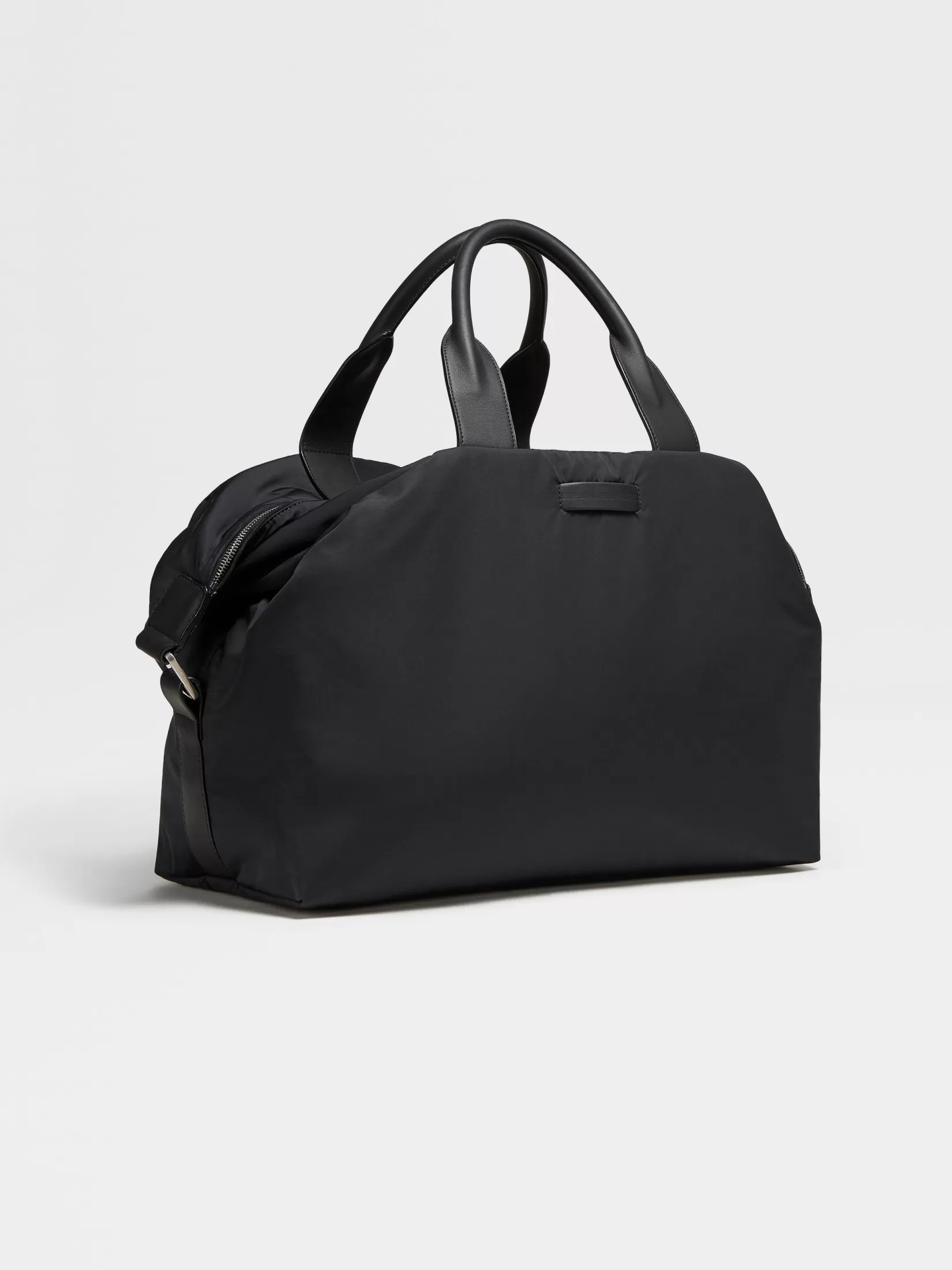 New ZEGNA Bolsa de Viaje en Tejido Técnico Color Negro