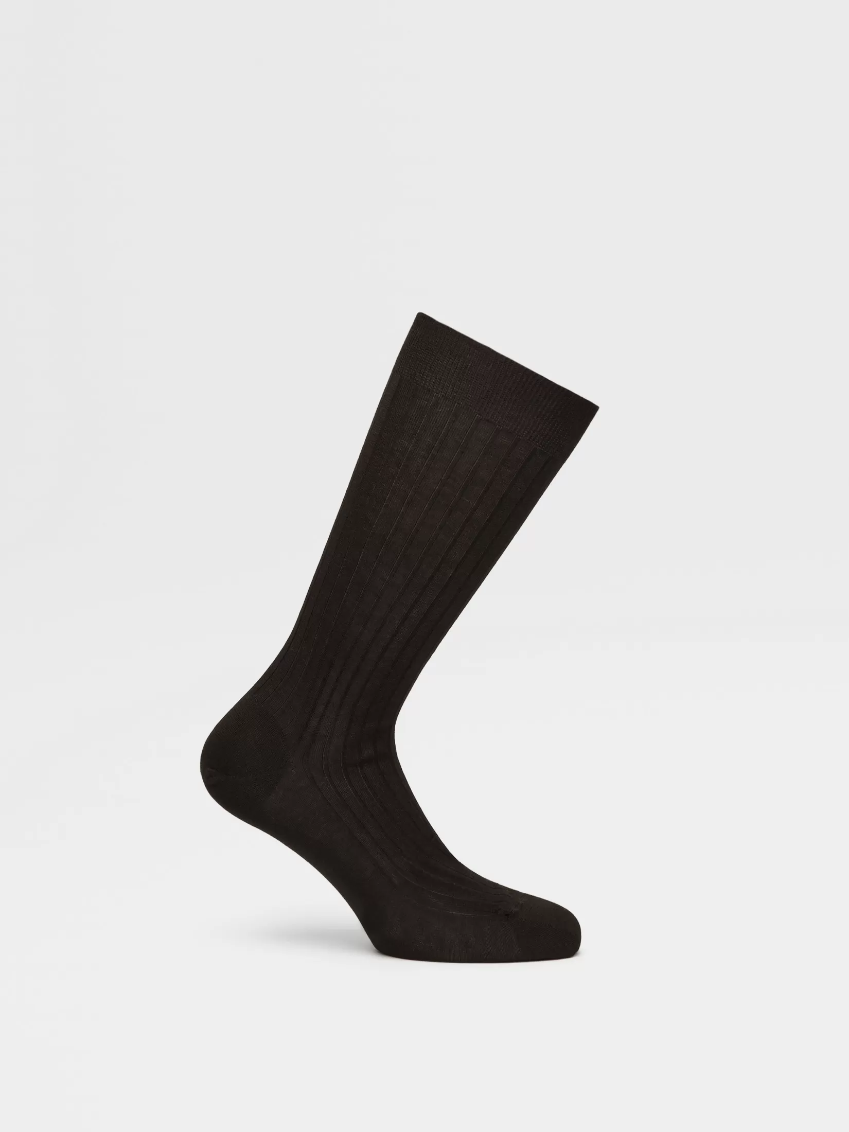 calcetines_de_algodn_color_negro_2-2.webp Best ZEGNA Calcetines de Algodón Color Negro