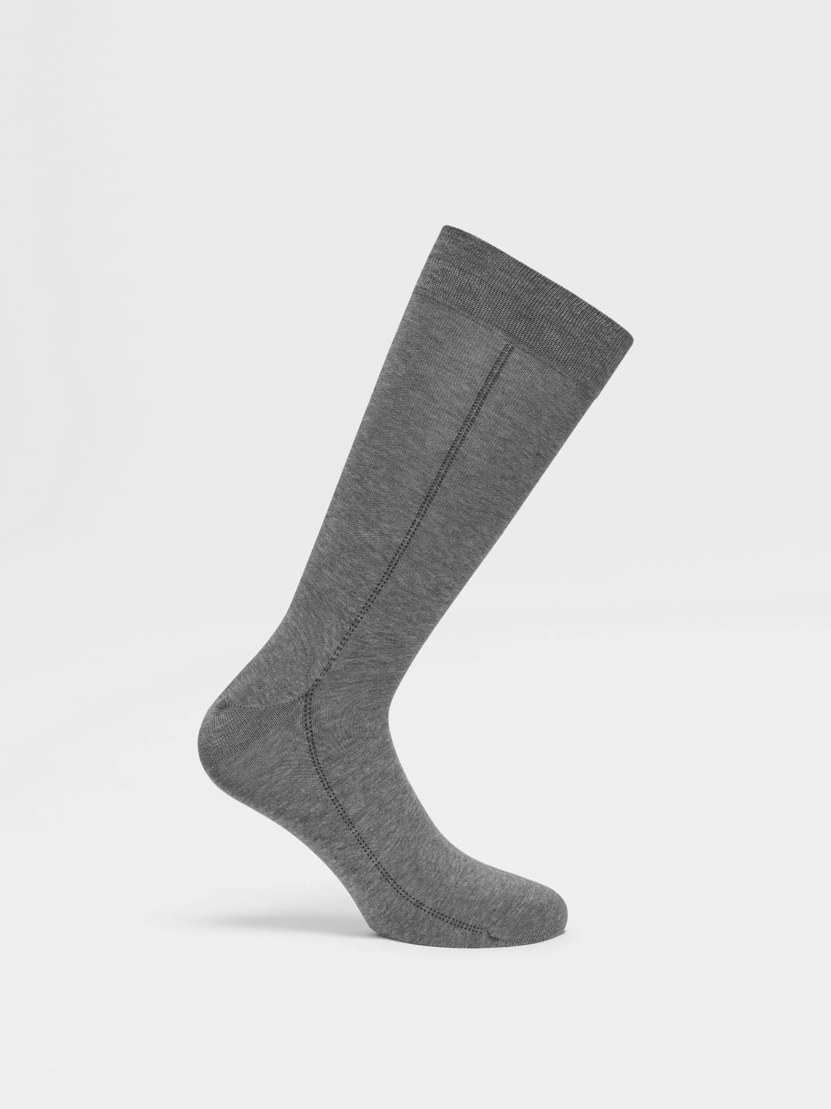 Clearance ZEGNA Calcetines en Mezcla de Algodón Color Gris Mixto Grismixto