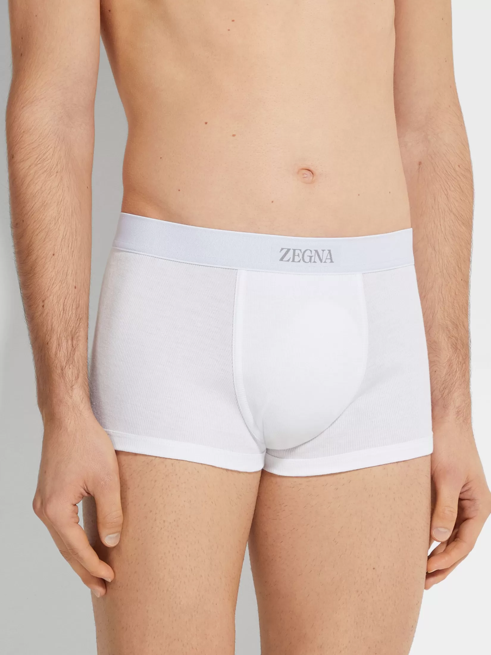 Cheap ZEGNA Calzoncillos en Mezcla de Algodón Color Blanco