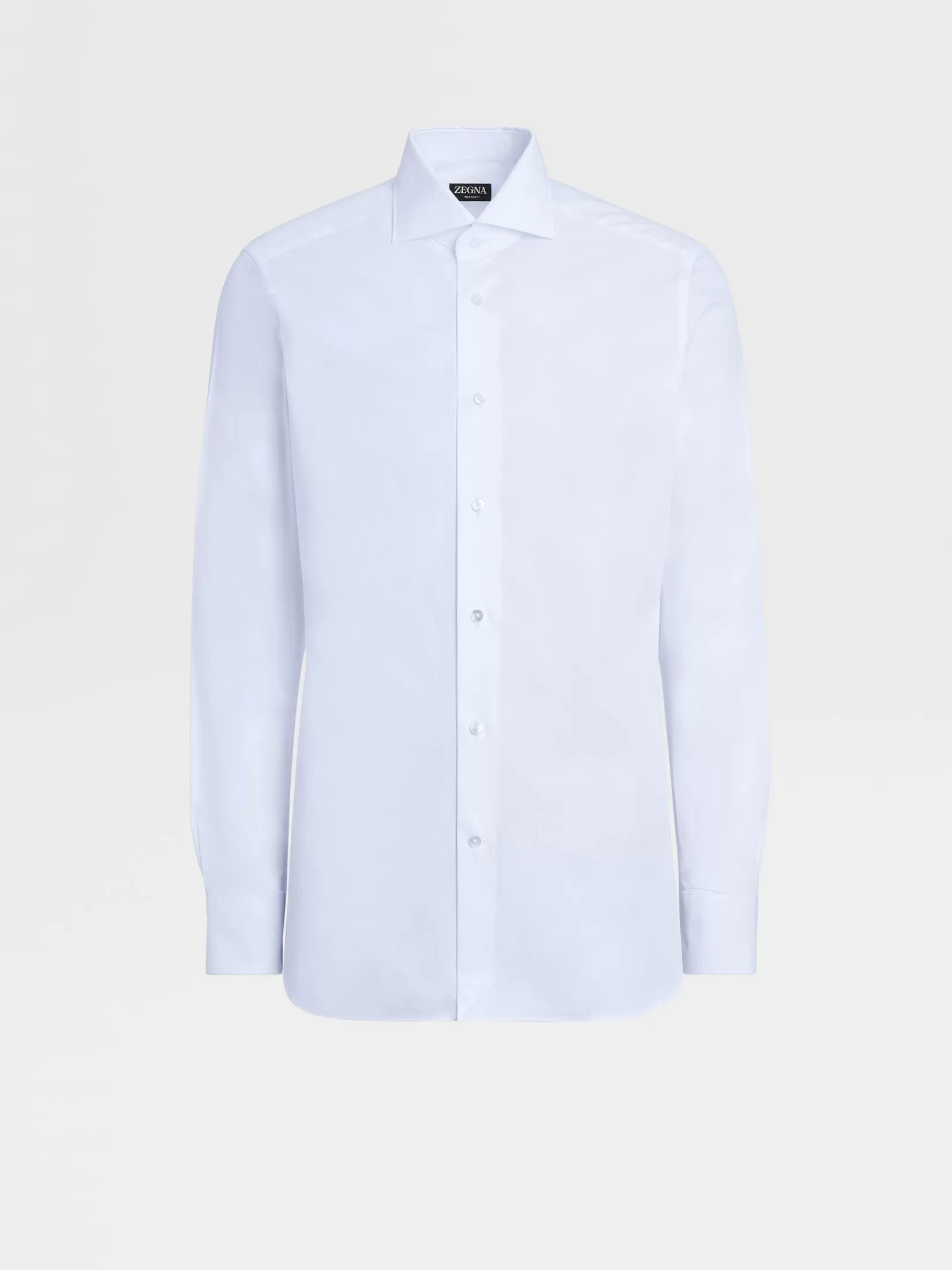 Fashion ZEGNA Camisa de Algodón Trofeo™ Color Blanco