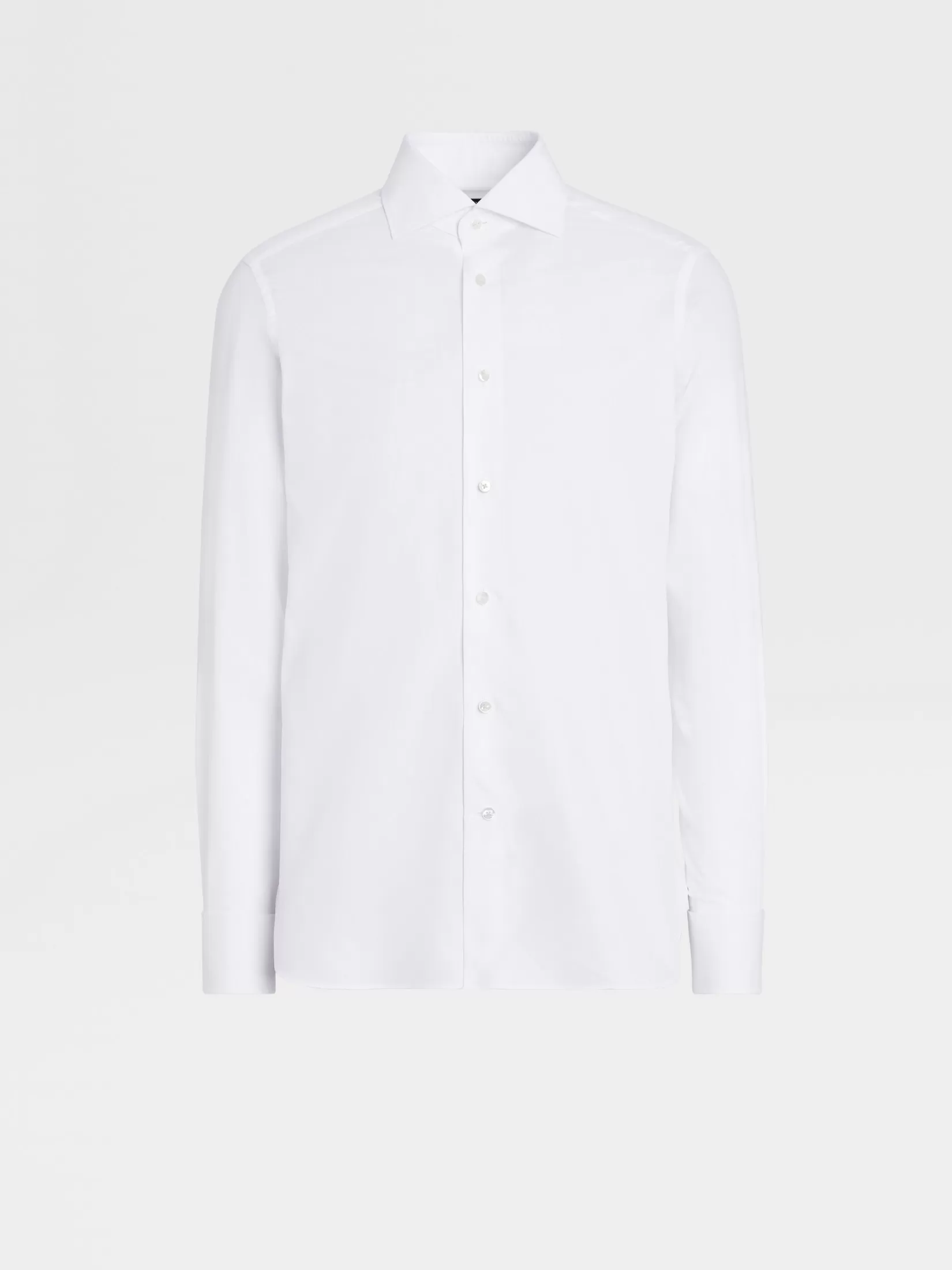 Outlet ZEGNA Camisa de Algodón Trofeo™ Color Blanco
