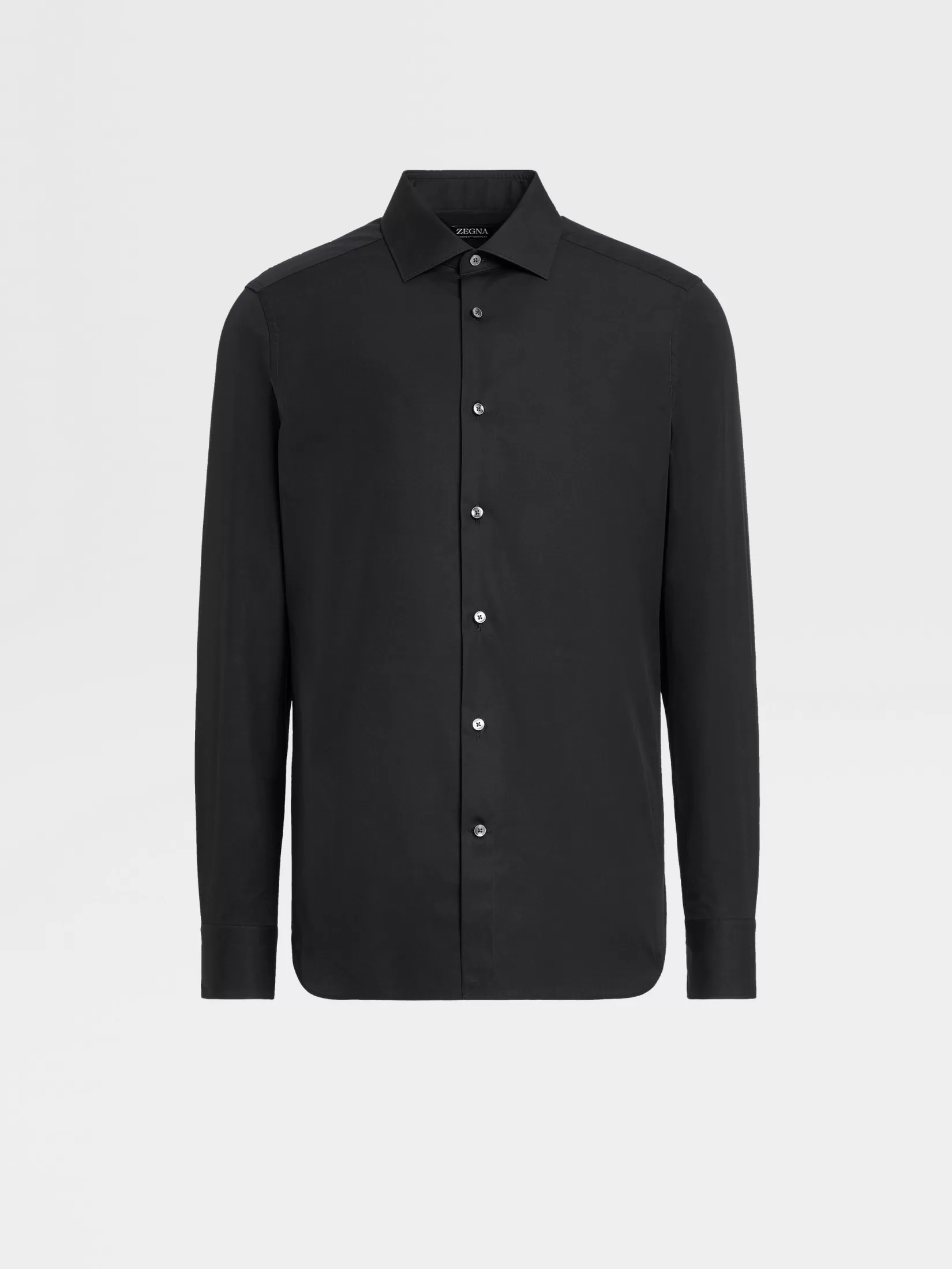 Best Sale ZEGNA Camisa de Algodón Trofeo™ Comfort Color Negro
