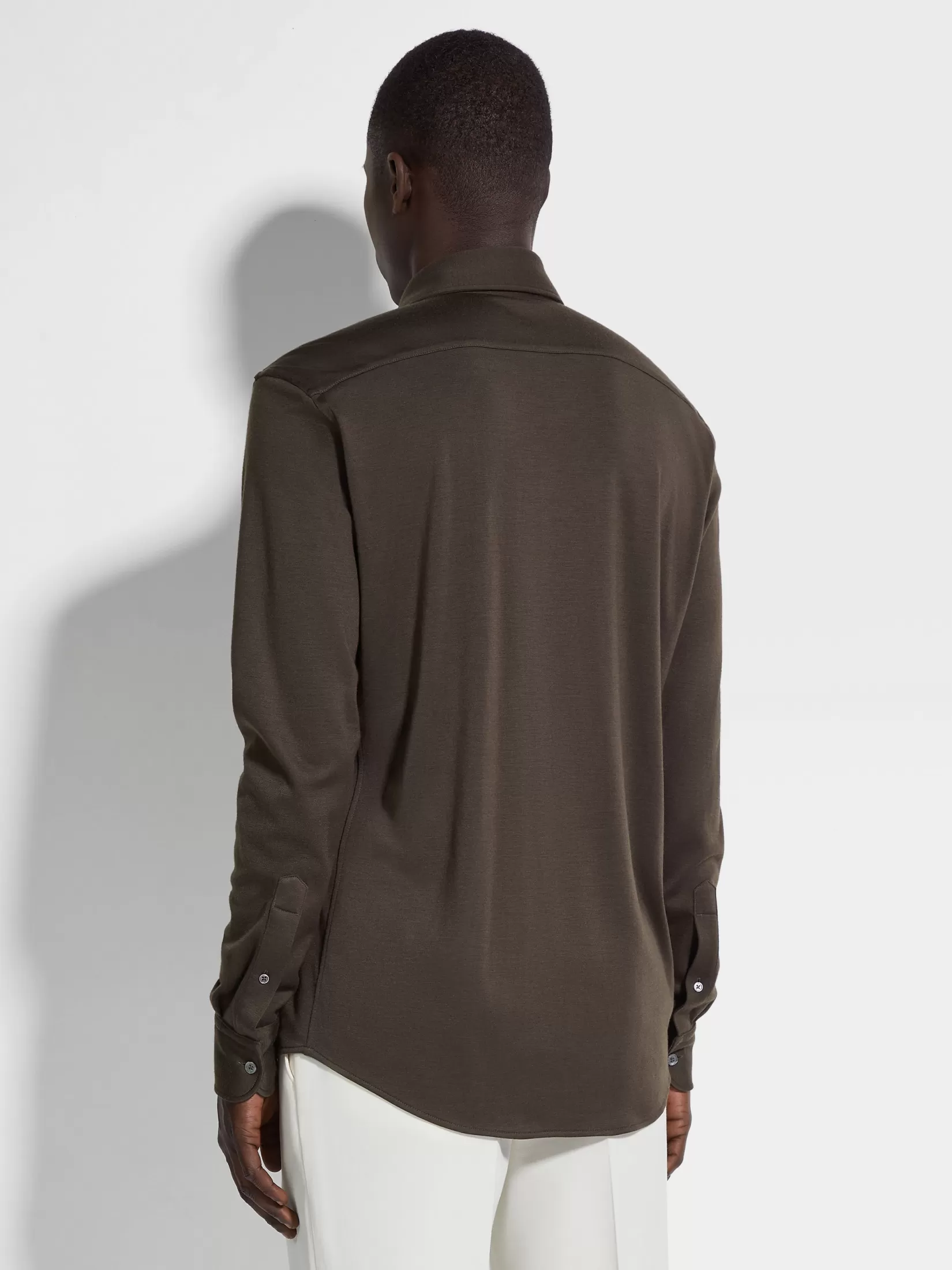 camisa_de_cachemira_y_seda_4-1.webp Online ZEGNA Camisa de Cachemira y Seda Marrónoscuro