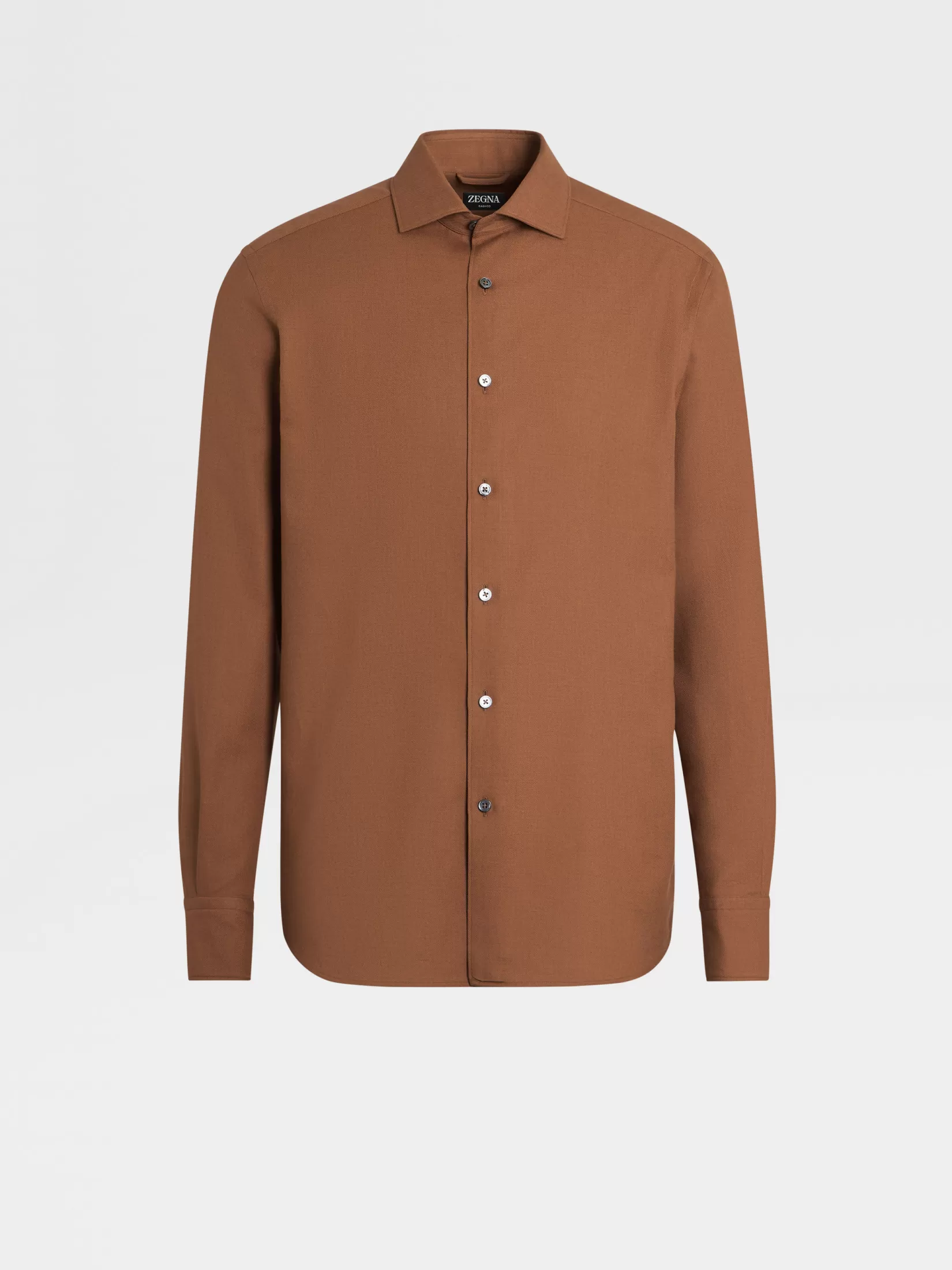 Best ZEGNA Camisa en Cashco Foliage