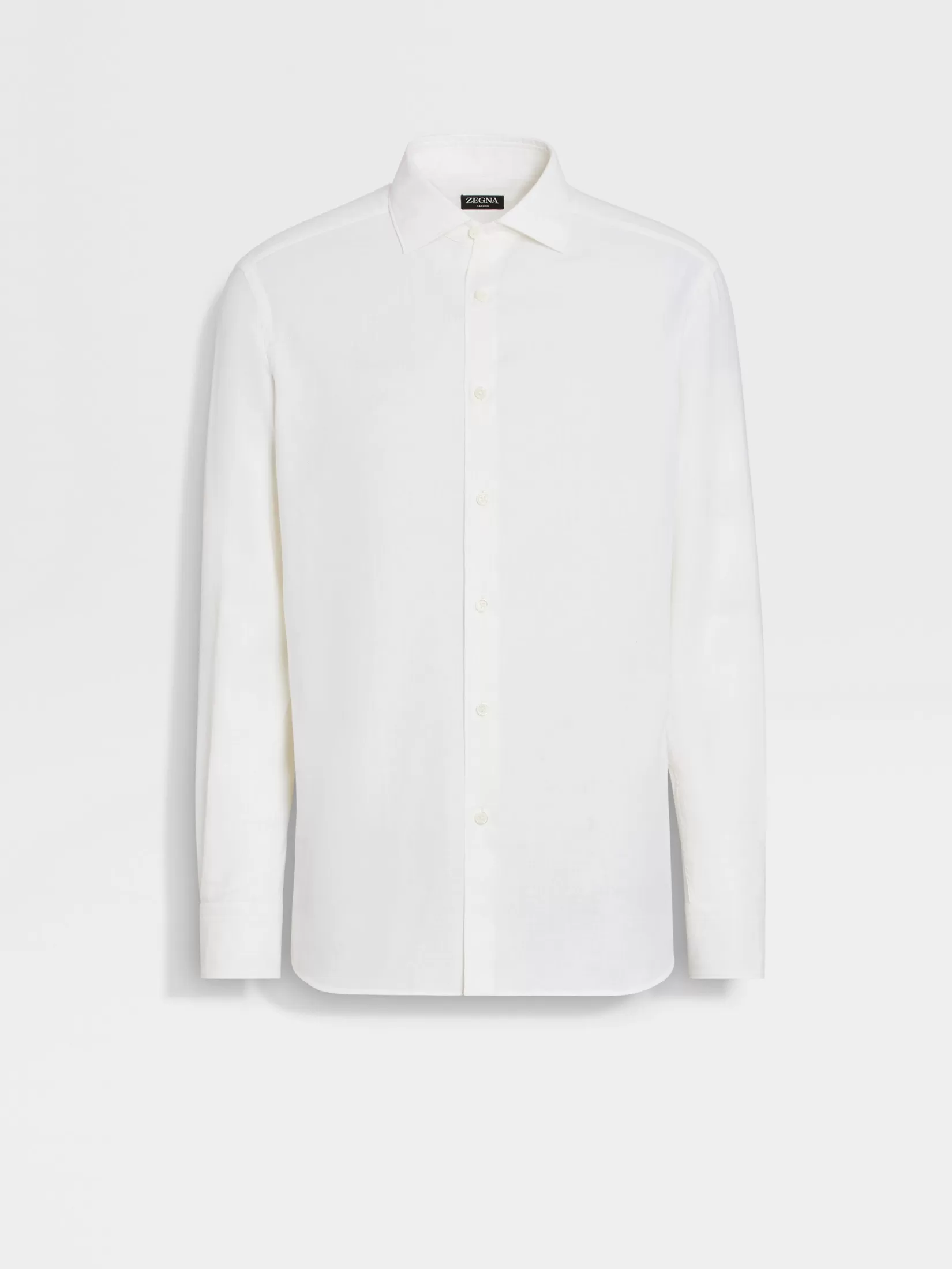 Shop ZEGNA Camisa en Cashco Blanco