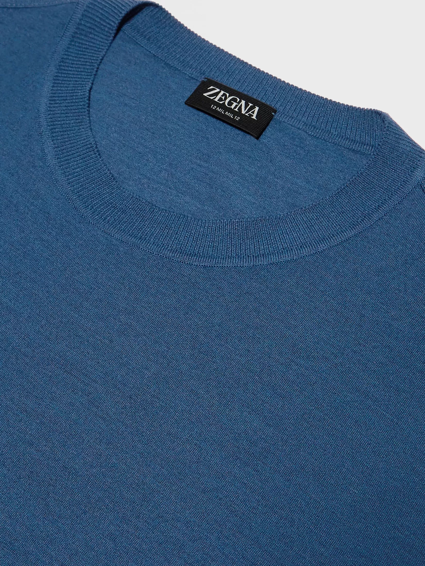 Cheap ZEGNA Camiseta de Manga Corta de Lana 12milmil12 Verde Azulado VerdeAzuladoMixto