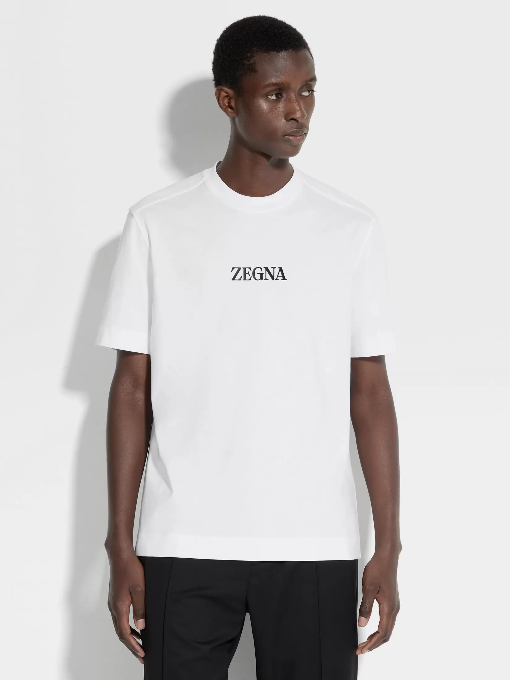 Discount ZEGNA Camiseta en Algodón #UseTheExisting™ Color Blanco