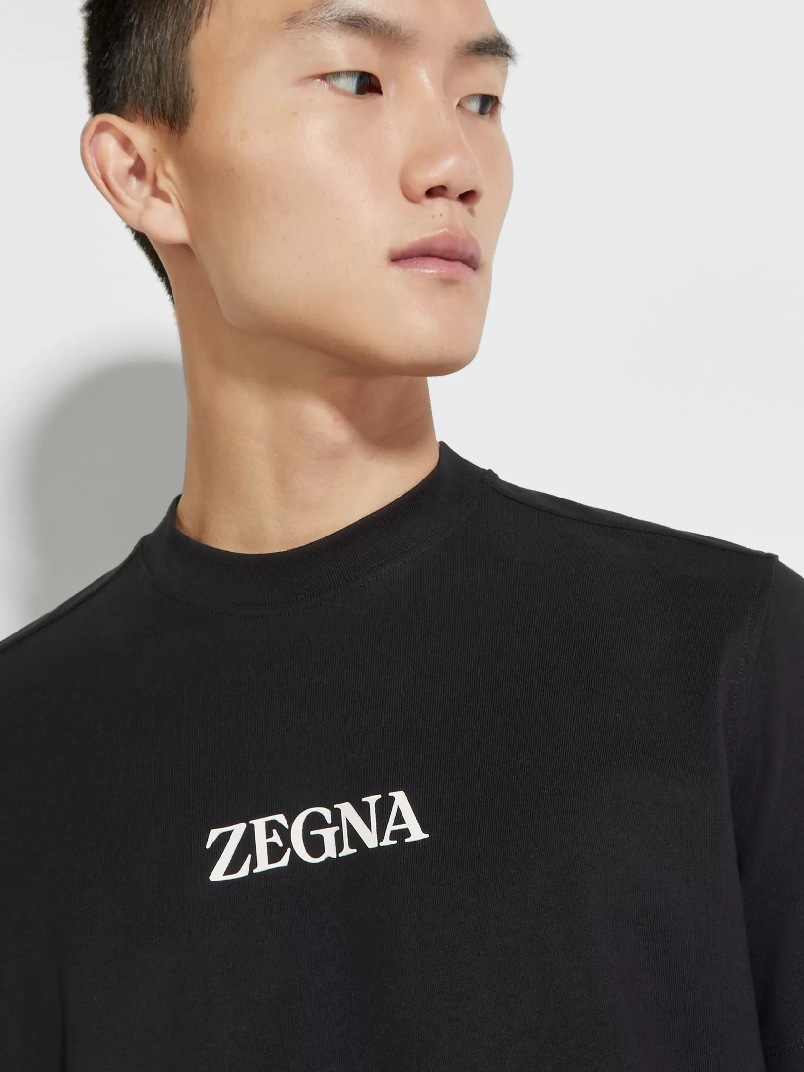 Best ZEGNA Camiseta en Algodón #UseTheExisting™ Color Negro