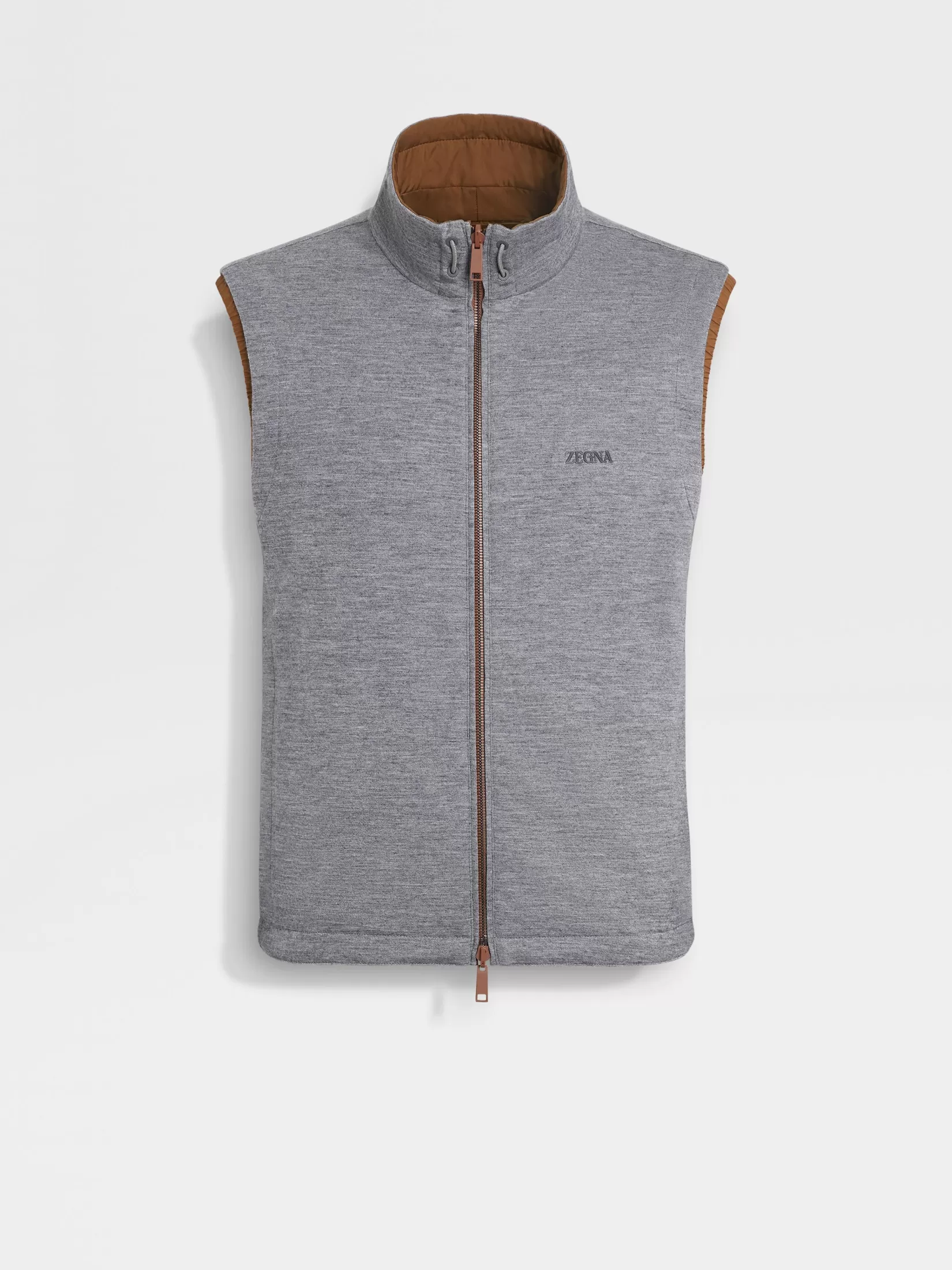chaleco_brezza_reversible_en_microfibra_5-1.webp Clearance ZEGNA Chaleco Brezza Reversible en Microfibra Foliageoscuro/Gris