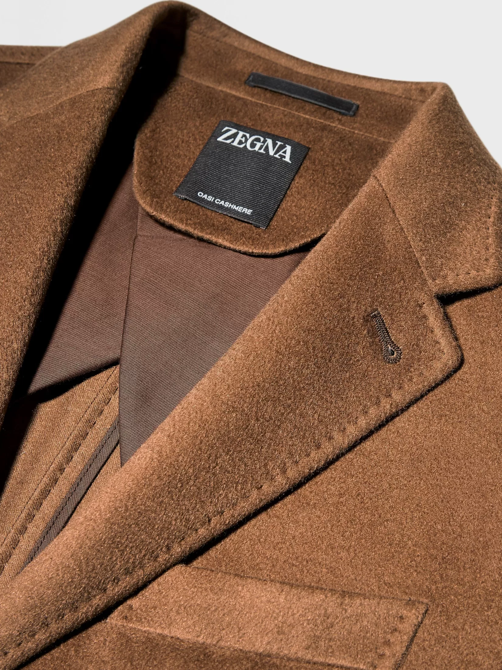 Flash Sale ZEGNA Chaqueta Camisera en Oasi Cashmere Color Foliage Oscuro Foliageoscuro