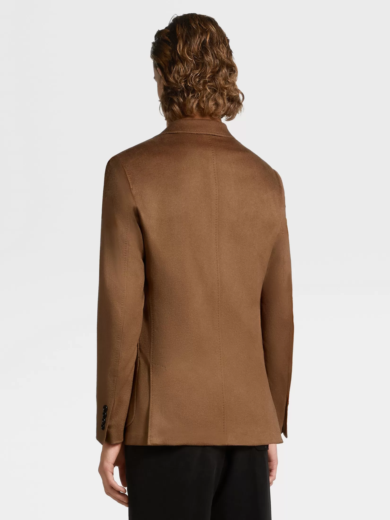 Flash Sale ZEGNA Chaqueta Camisera en Oasi Cashmere Color Foliage Oscuro Foliageoscuro