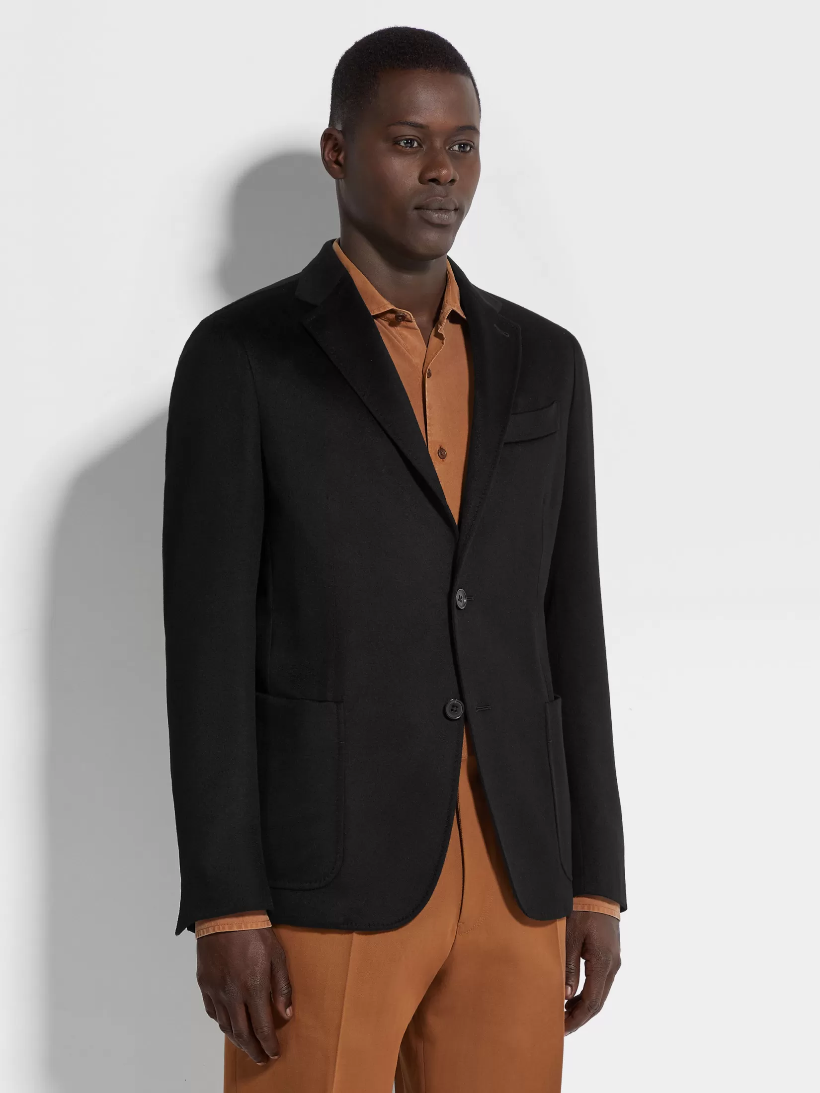 Sale ZEGNA Chaqueta en Oasi Cashmere Color Negro