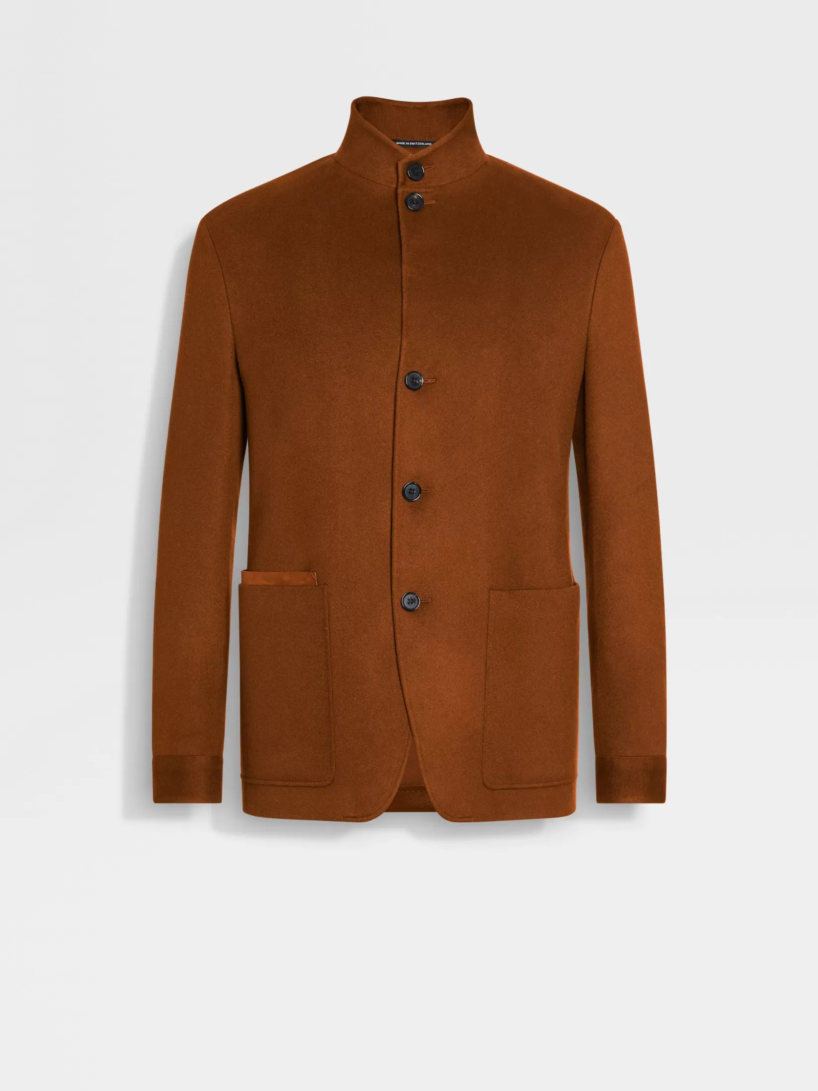 Clearance ZEGNA Chaqueta Il Conte en Oasi Cashmere Foliageoscuro