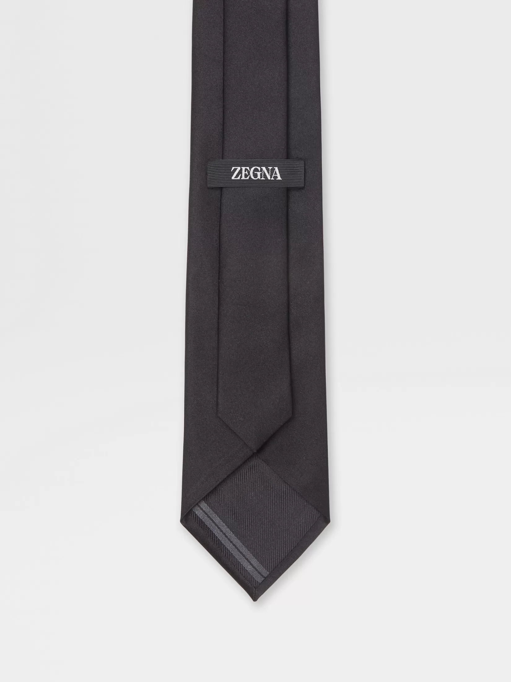 Best Sale ZEGNA Corbata de Seda Color Negro