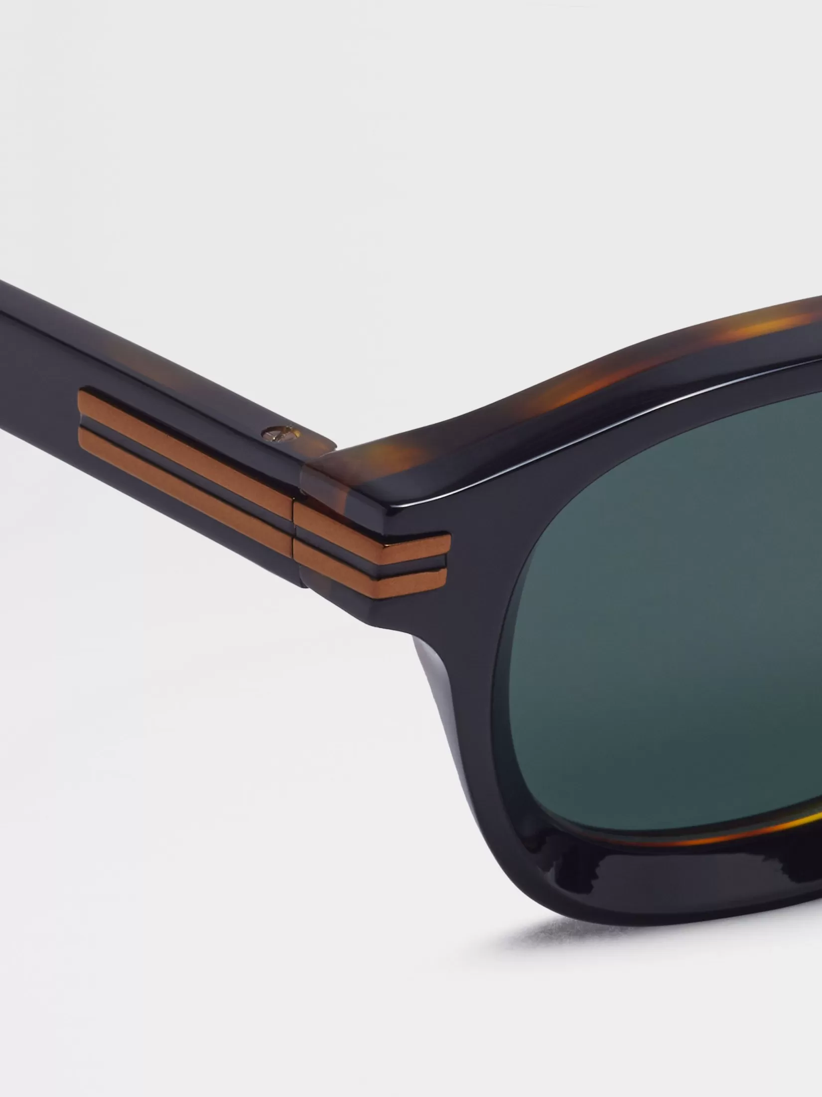 Clearance ZEGNA Gafas de Sol Aurora I en Acetato Color Negro y Habana Negro/Habana