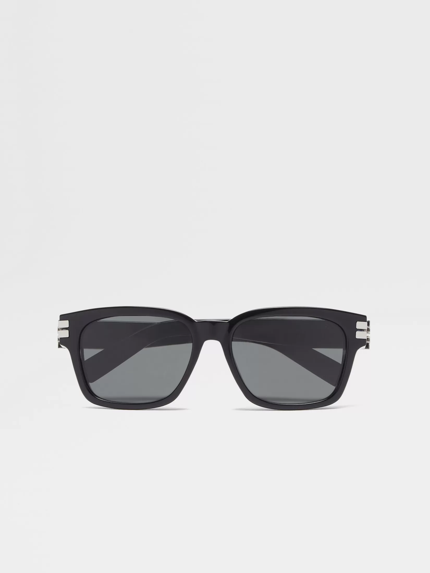 Outlet ZEGNA Gafas de Sol en Acetato Color Negro