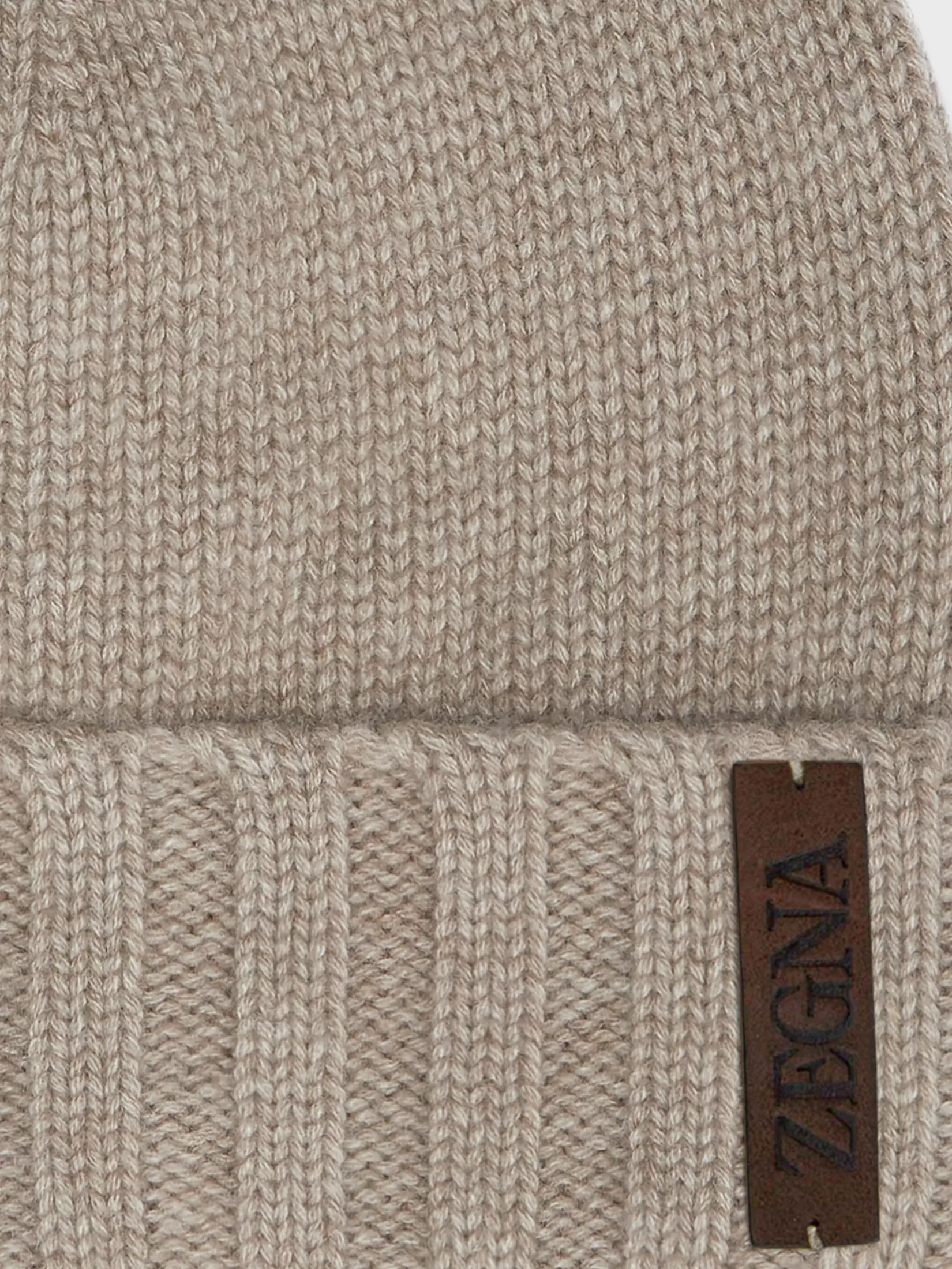 Cheap ZEGNA Gorro en Oasi Cashmere Color Beige