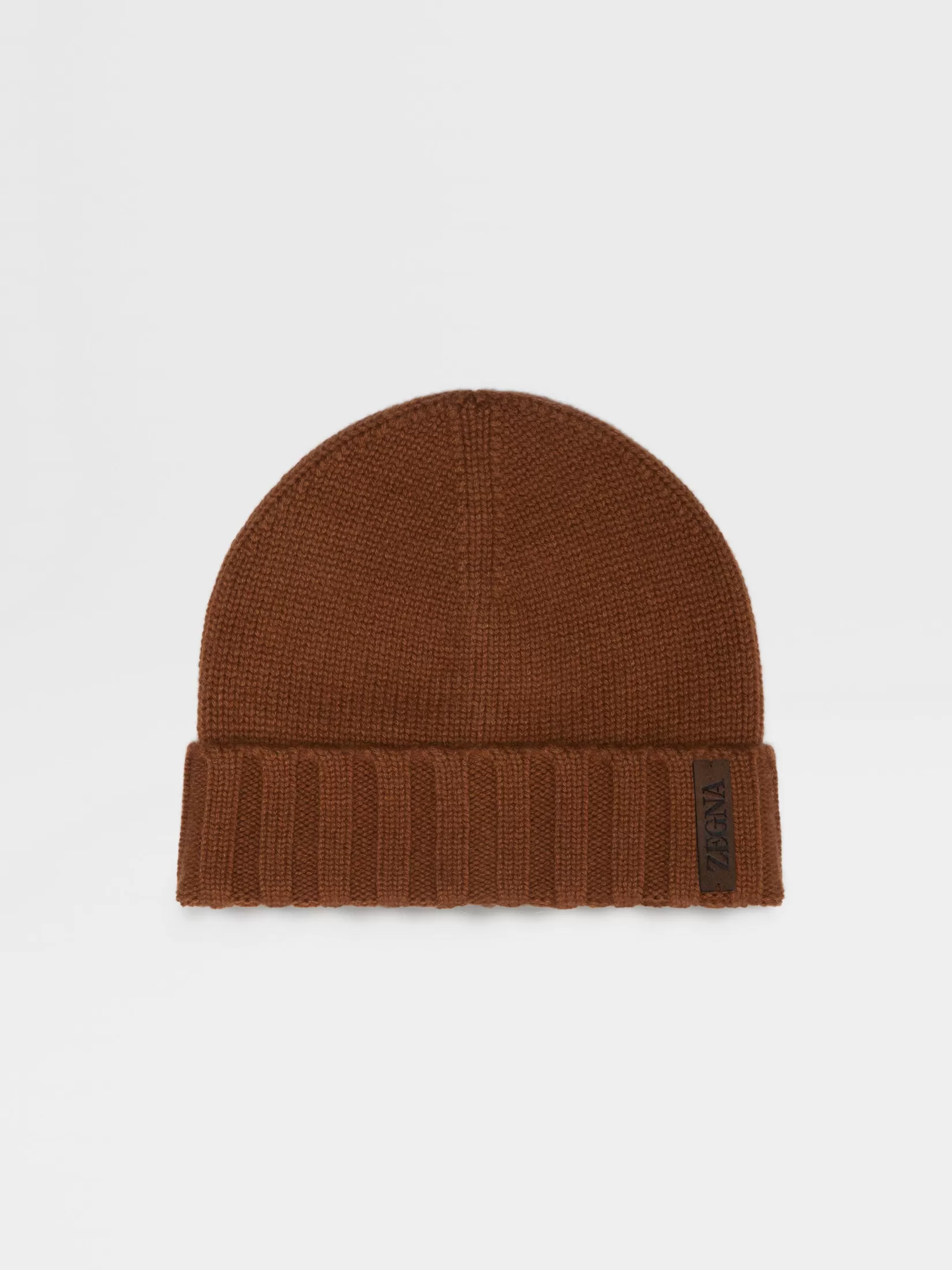 Shop ZEGNA Gorro en Oasi Cashmere Color Foliage Oscuro Foliageoscuro