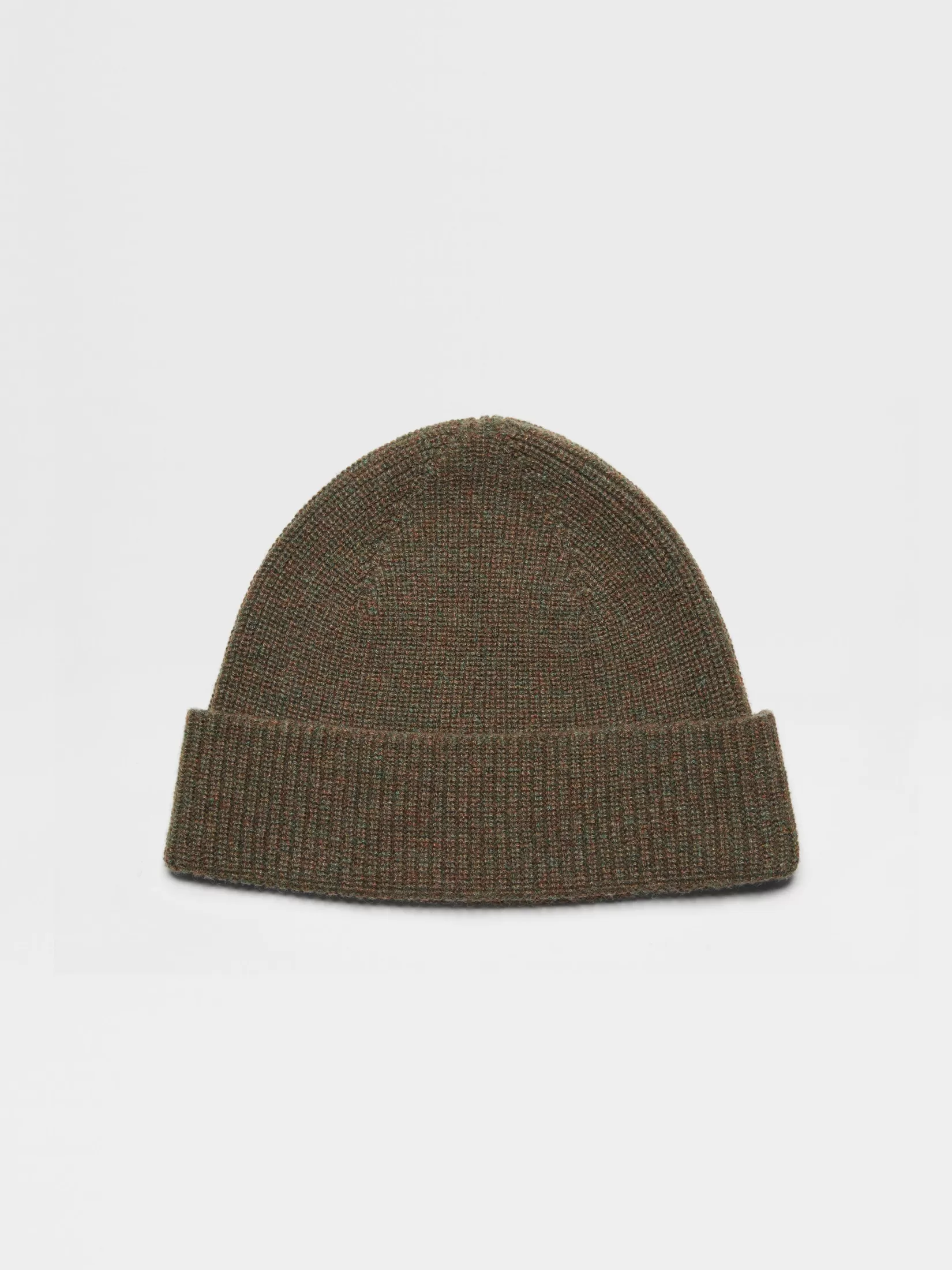 Store ZEGNA Gorro en Oasi Cashmere Color Verde Militar Jaspeado Verdemilitarjaspeado