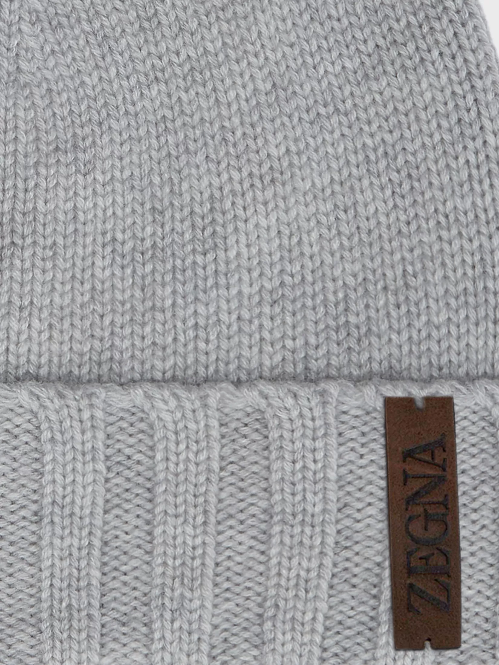 Online ZEGNA Gorro en Oasi Cashmere Gris Oscuro Grisoscuro