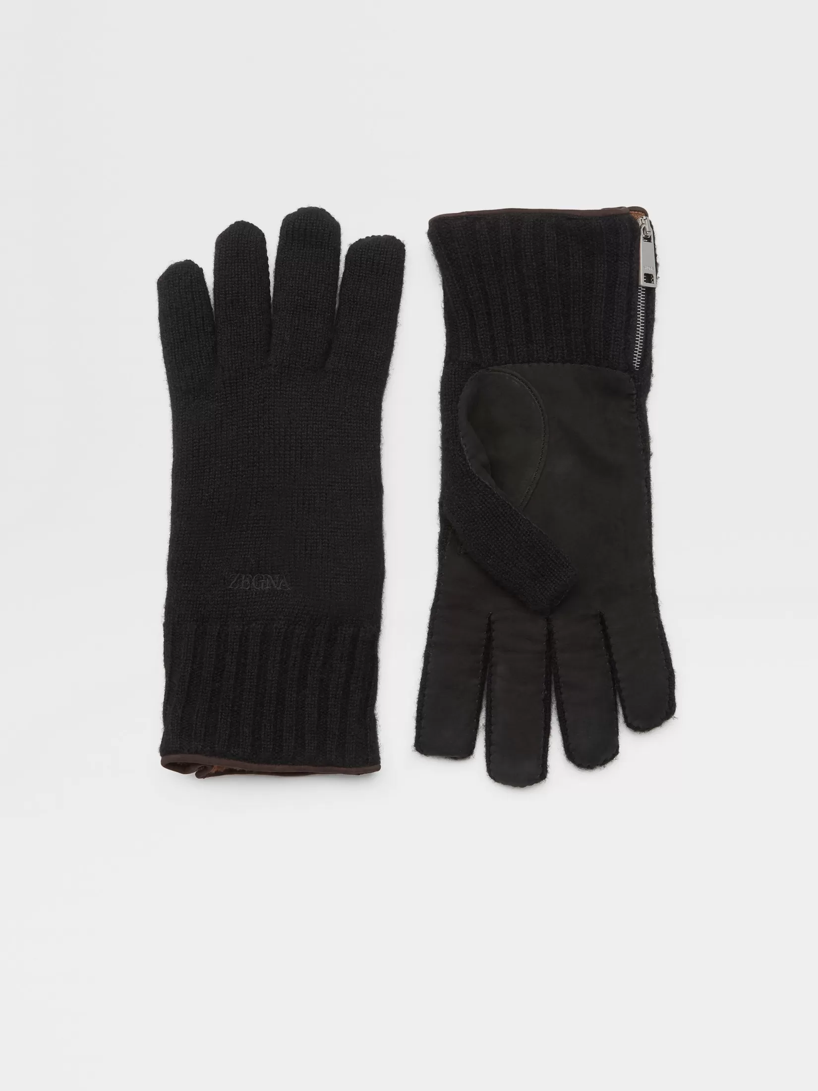 Store ZEGNA Guantes en Oasi Cashmere Color Negro
