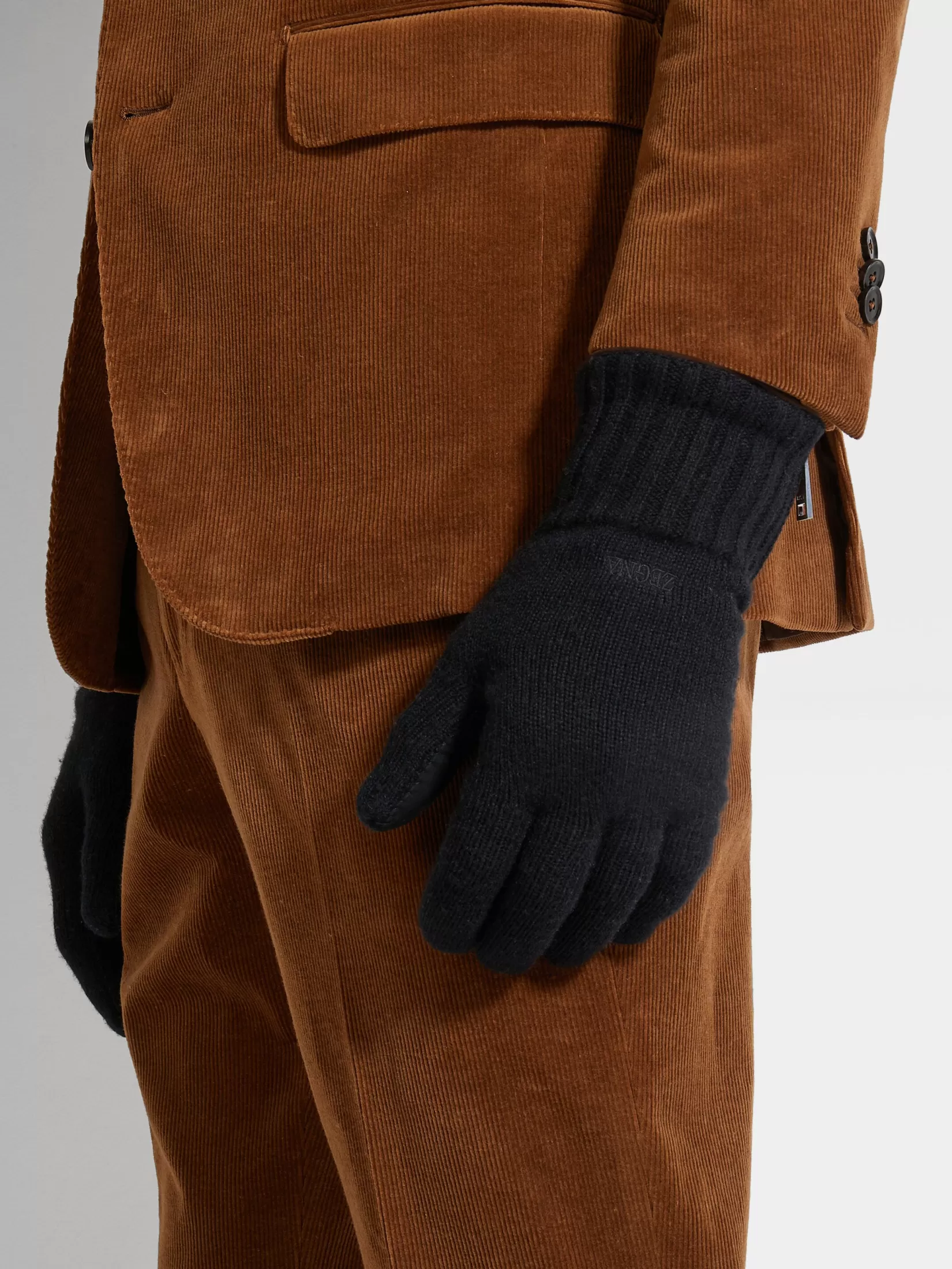 Store ZEGNA Guantes en Oasi Cashmere Color Negro