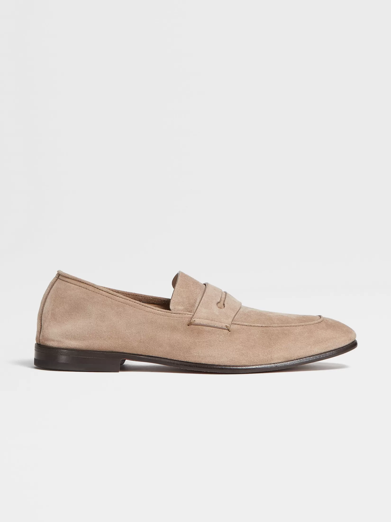 Sale ZEGNA Mocasines L'Asola en Ante Color Beige Claro Beigeclaro