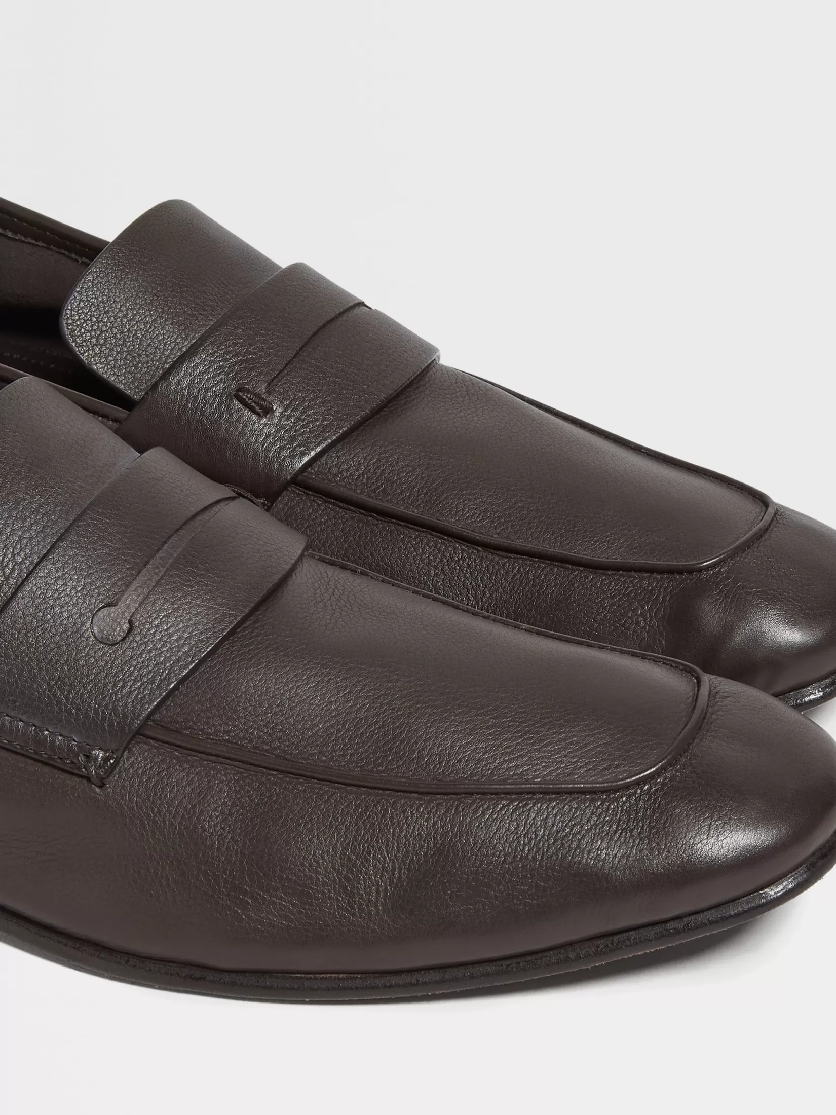 Online ZEGNA Mocasines L'Asola SECONDSKIN Color Marrón