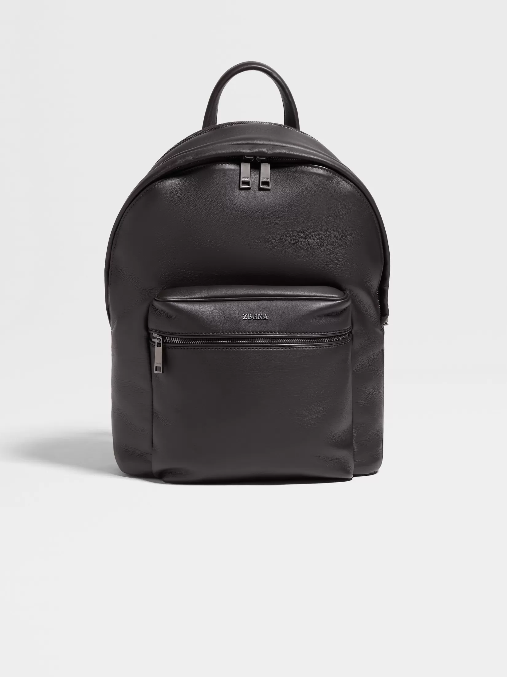 Online ZEGNA Mochila Hoodie en SECONDSKIN Color Marrón Oscuro Marrónoscuro