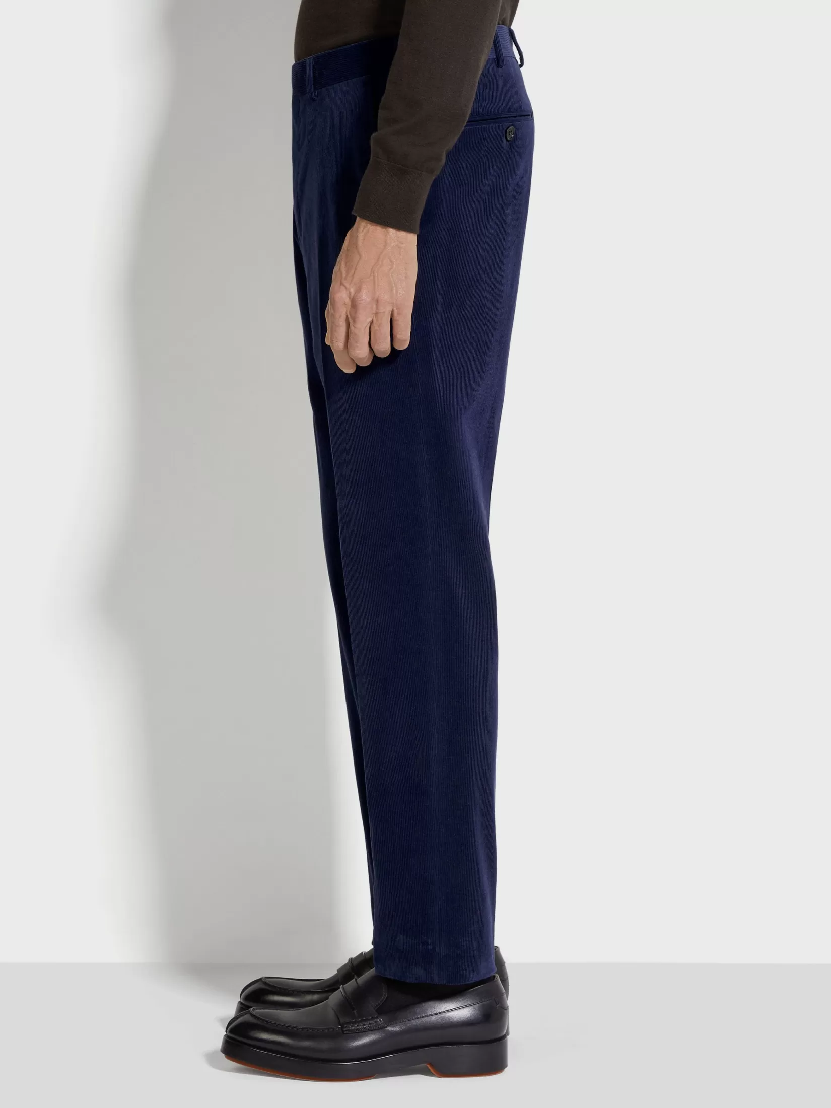 Flash Sale ZEGNA Pantalones en Cashco Color Azul Tinta AzulTinta