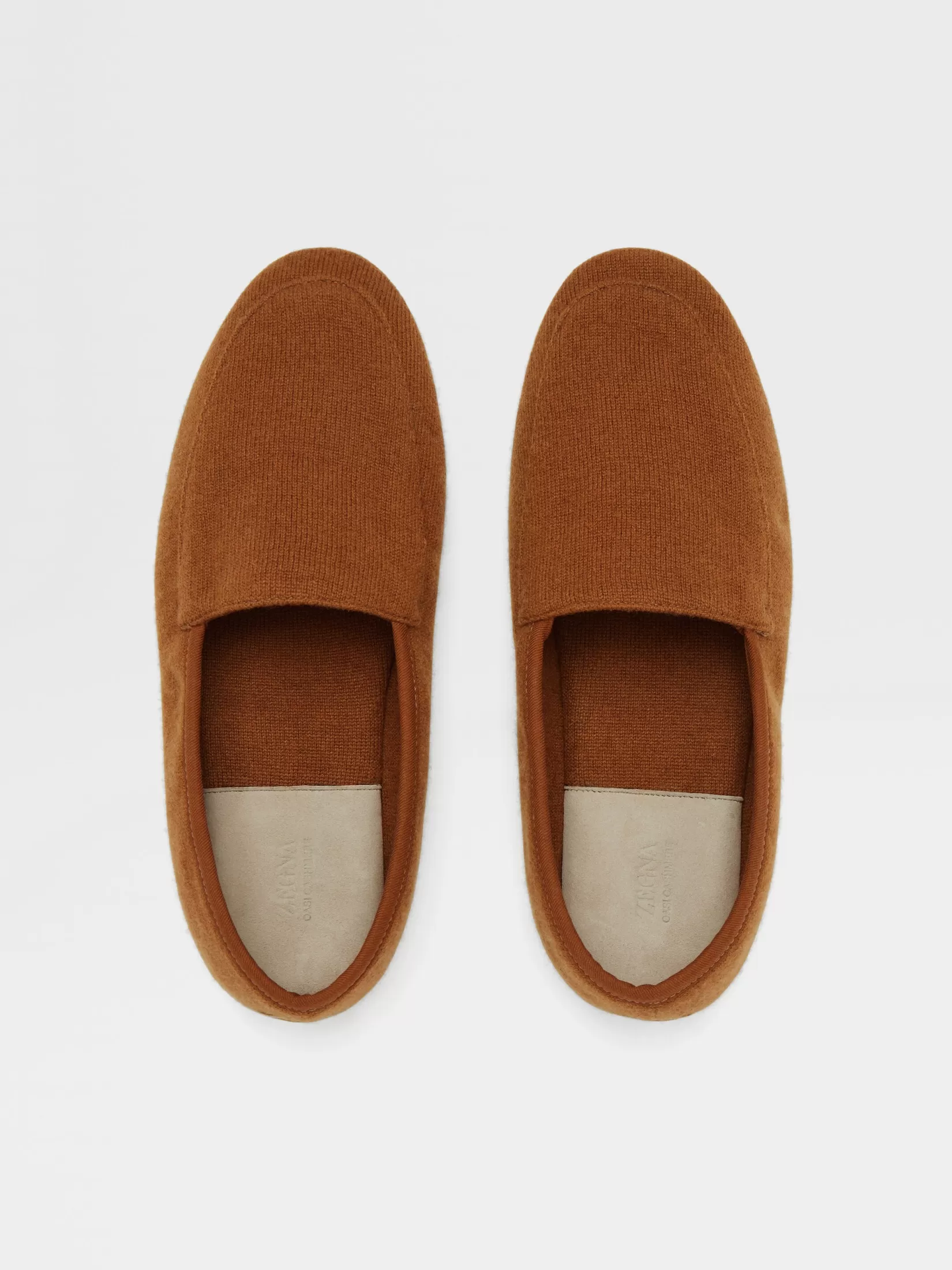 Clearance ZEGNA Pantuflas en Cachemira Color Foliage