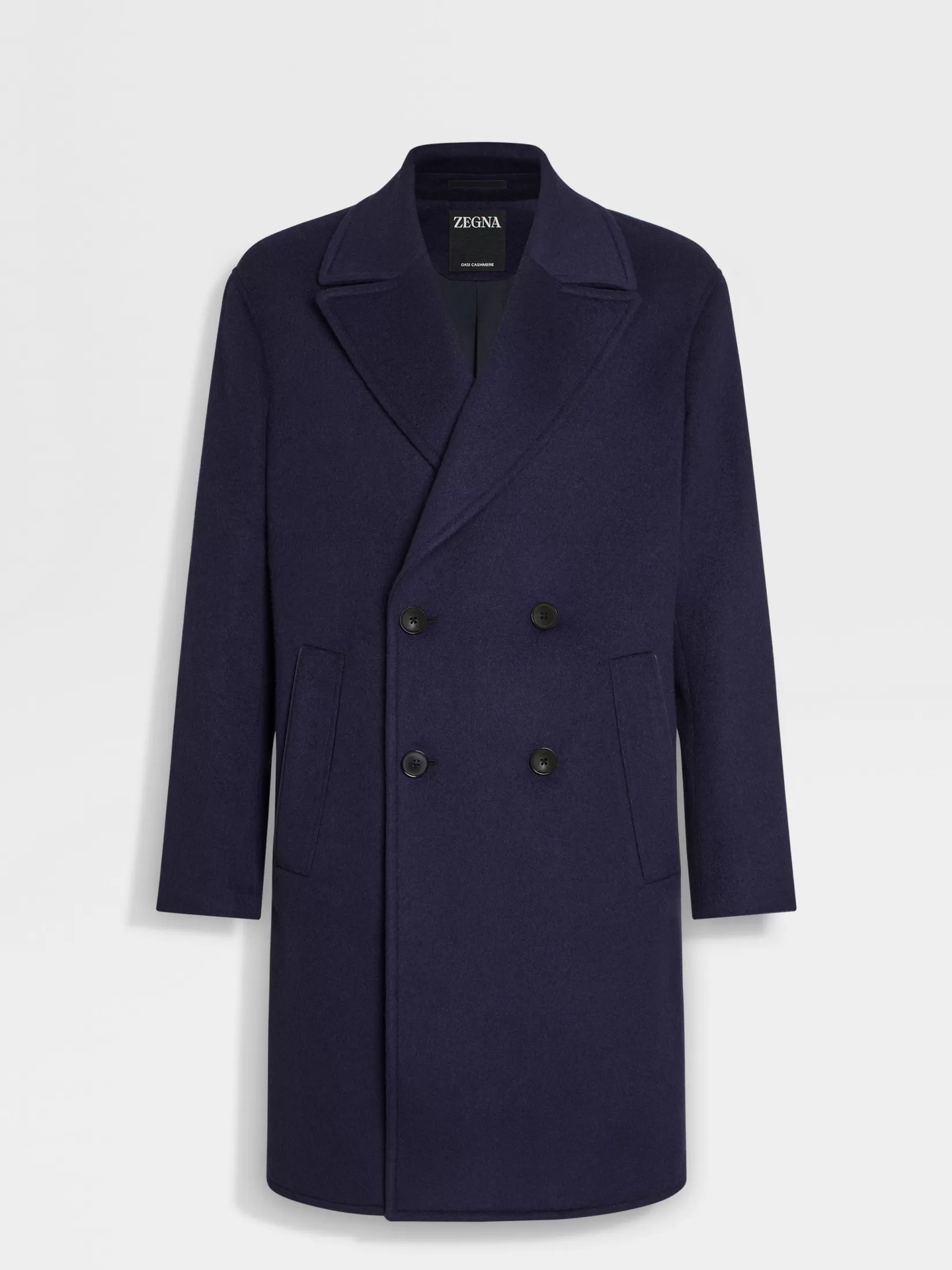 Cheap ZEGNA Sobretodo en Oasi Cashmere Azul Tinta AzulTinta