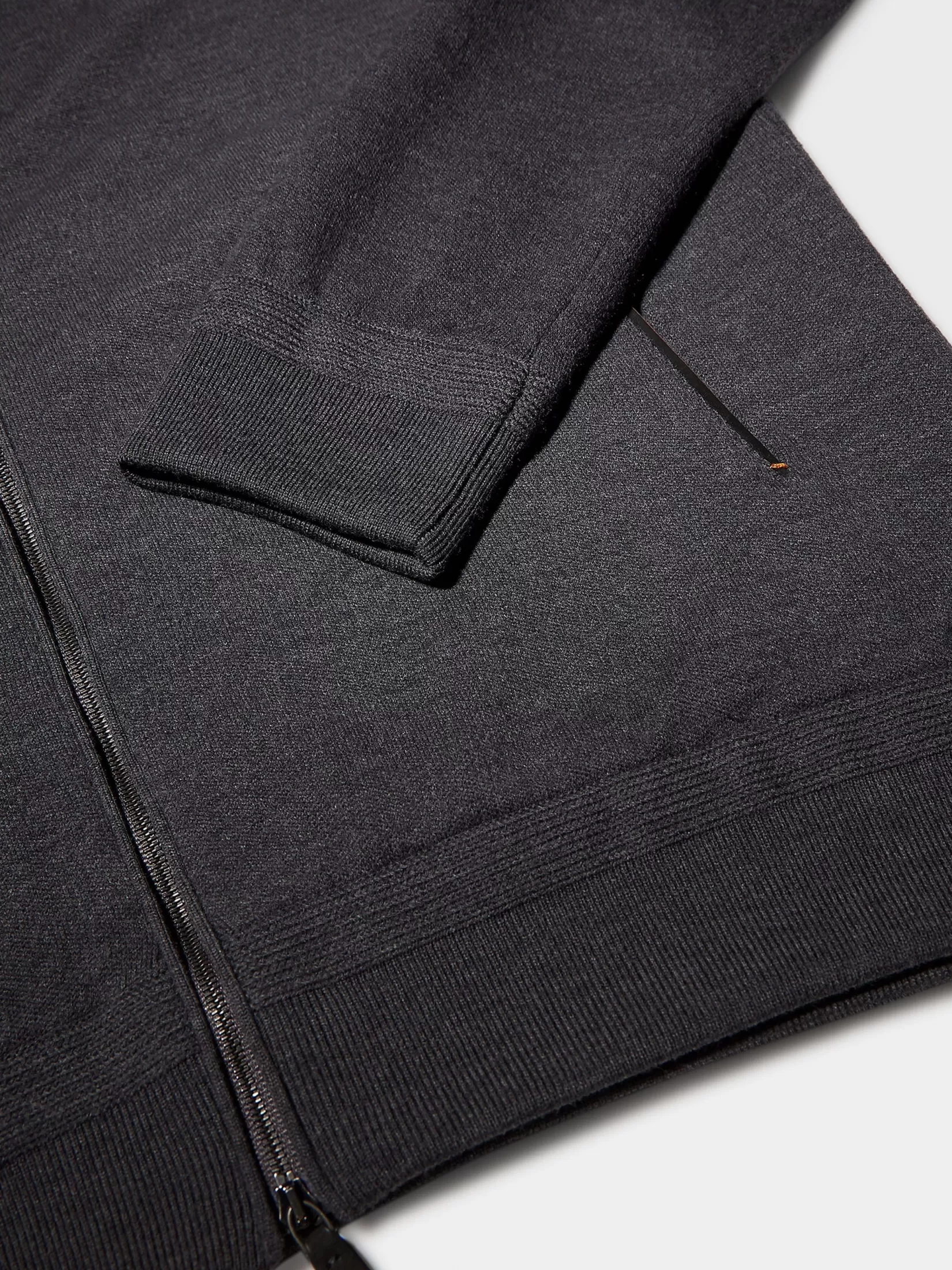 Cheap ZEGNA Sudadera con Capucha de Cremallera Completa en Lana 12milmil12 Gris Oscuro GrisOscuro