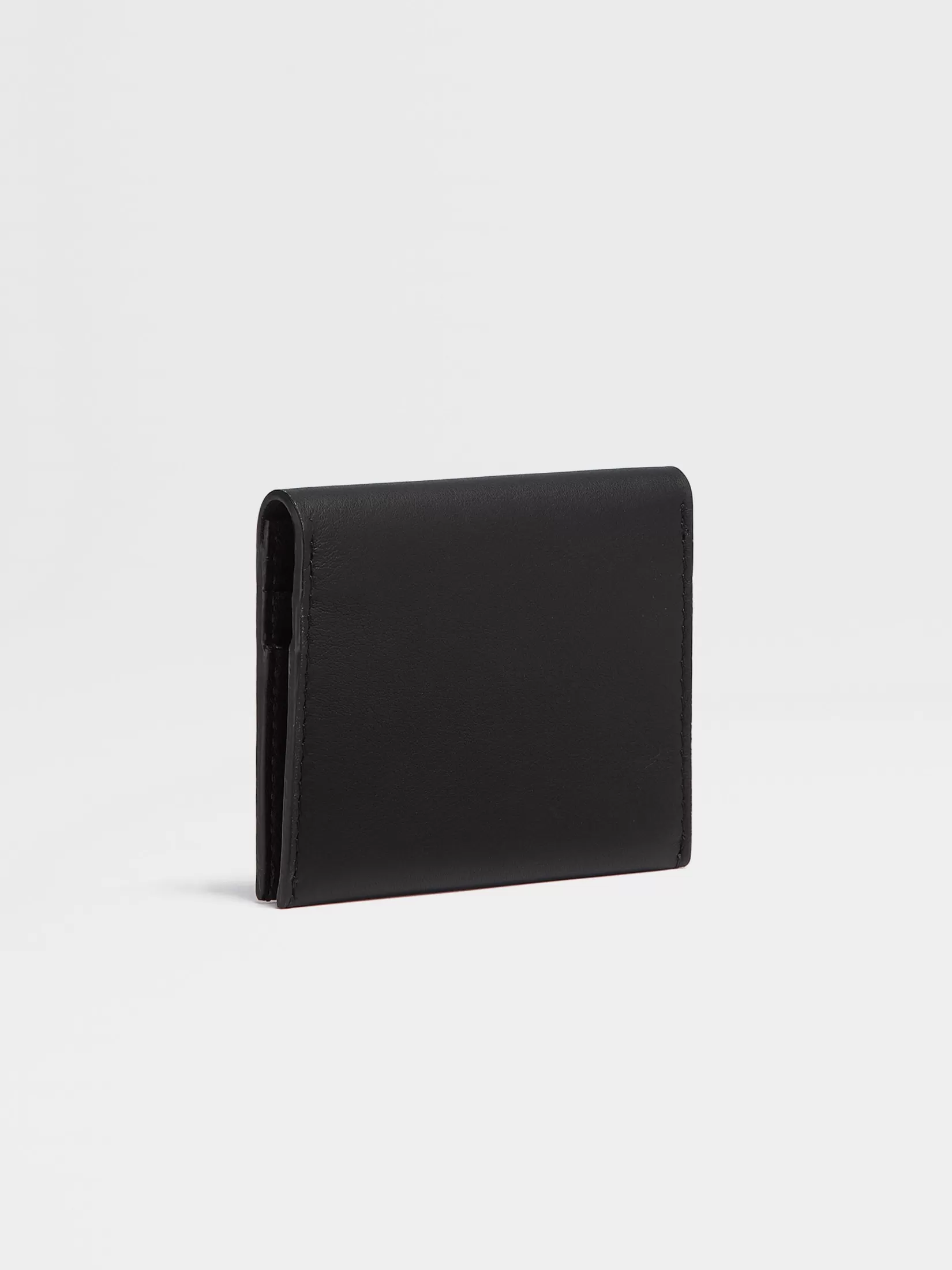 Best Sale ZEGNA Tarjetero de Piel Color Negro