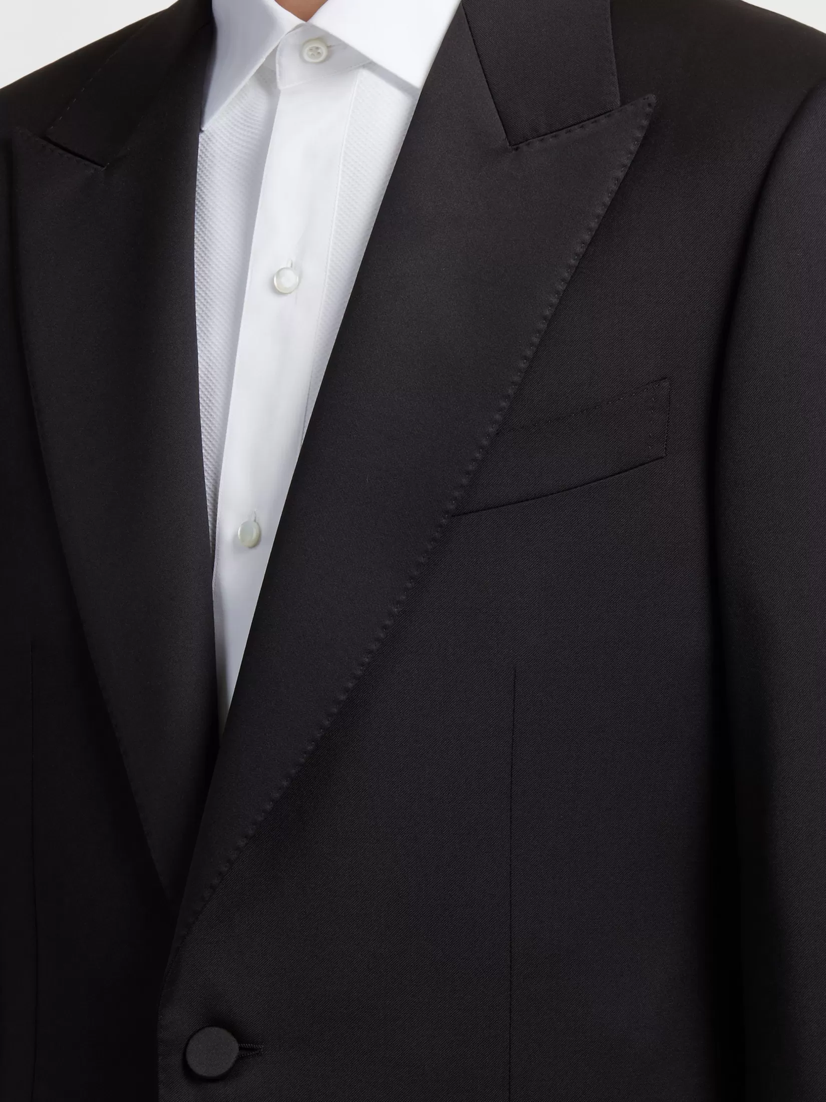 Best ZEGNA Traje de Fiesta en Lana Multiseason Color Negro