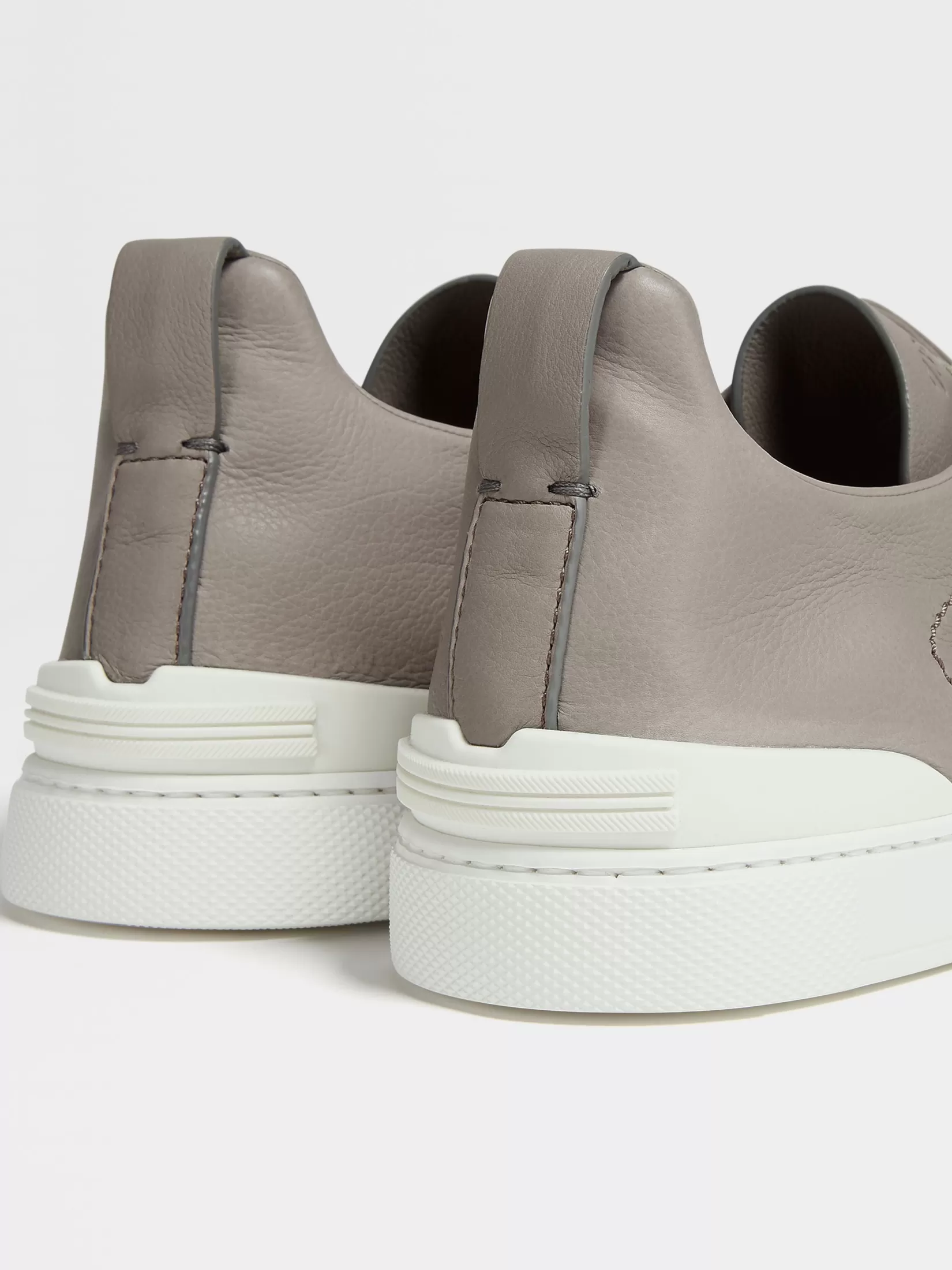 Best ZEGNA Zapatillas Triple Stitch™ SECONDSKIN Color Gris Claro Grisclaro