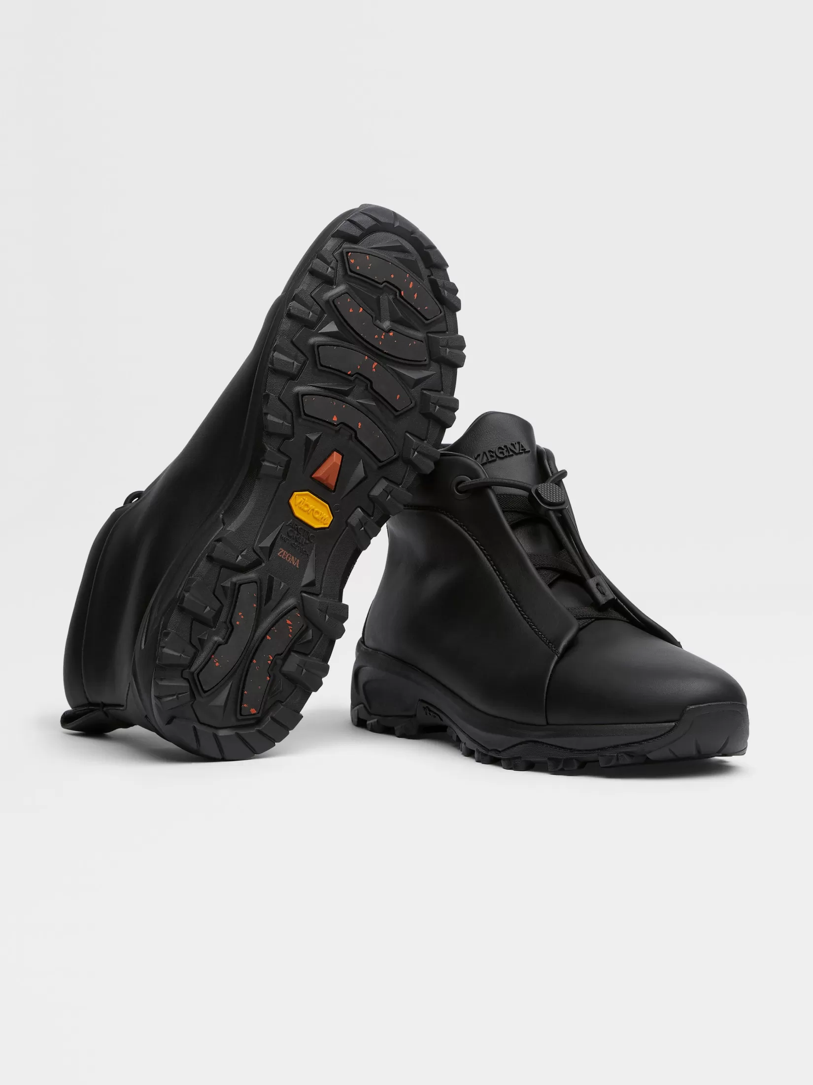 Best Sale ZEGNA Zapatillas Triple Stitch™ Vetta de Piel Color Negro